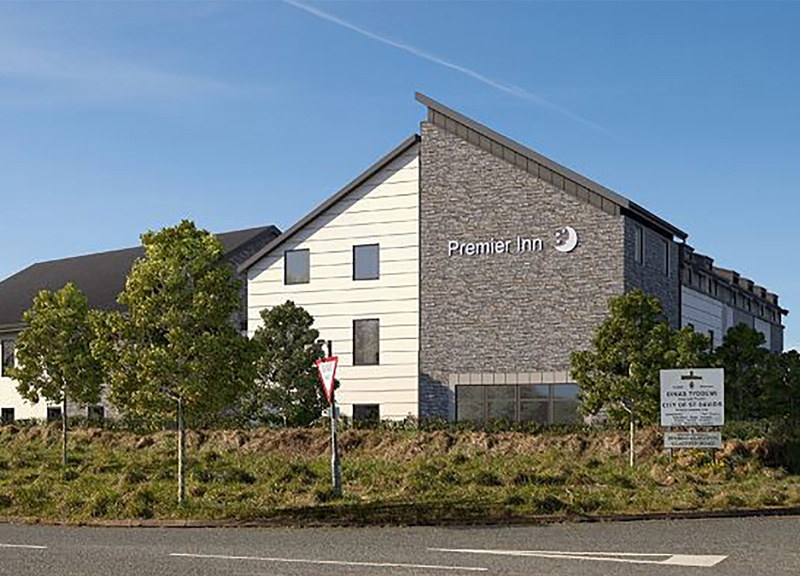 Premier Inn – Glasfryn Road, St Davids, SA62 6RH